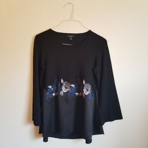 Alfani Mixed Media Women's Tunic